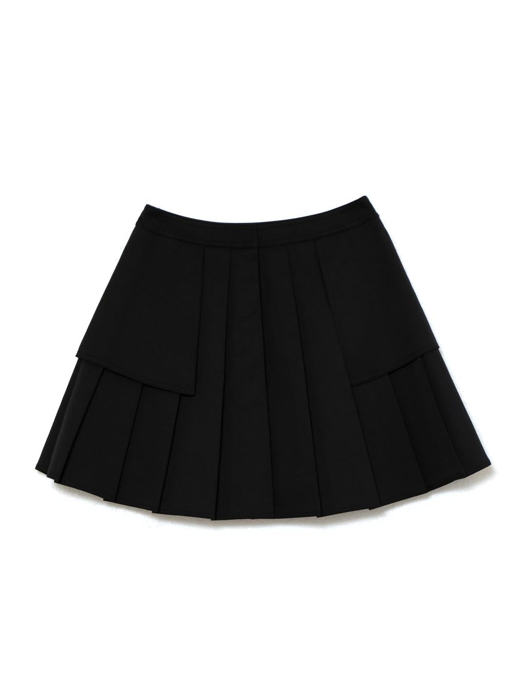 ANDMARY】Trench pleats mini skirt