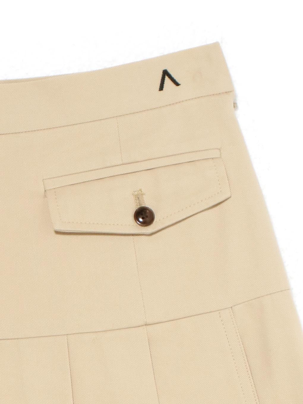 Blair trench pleats skirt