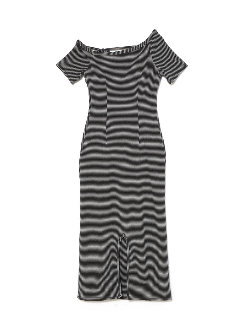 Sunny ribbon long dress