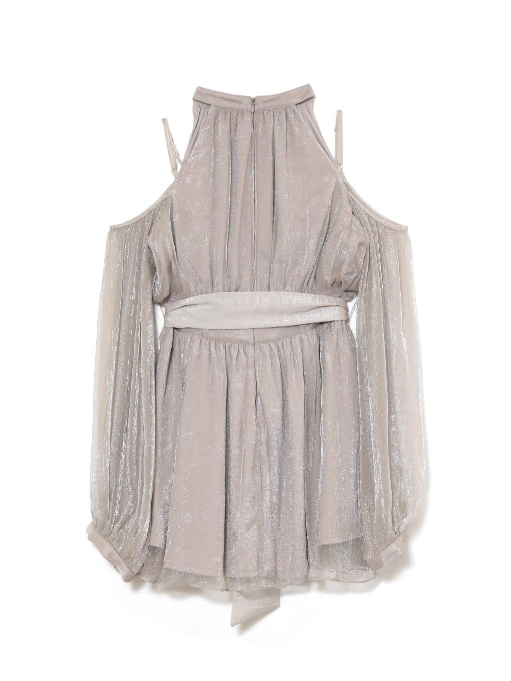 ワンピース andmary Fairy chiffon mini dres ivory ANDMARY】Fairy chiffon mini dress