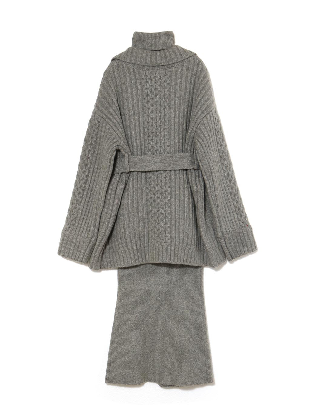 ANDMARY】Nana cable knit set dress