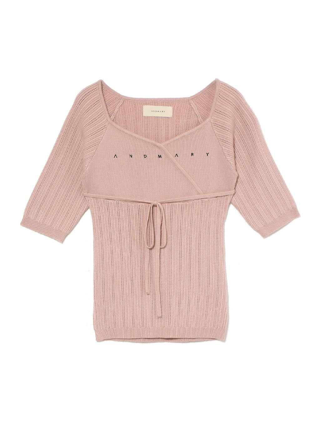 トップス andmary Aria cachecouer tops black ANDMARY】Aria cachecouer tops