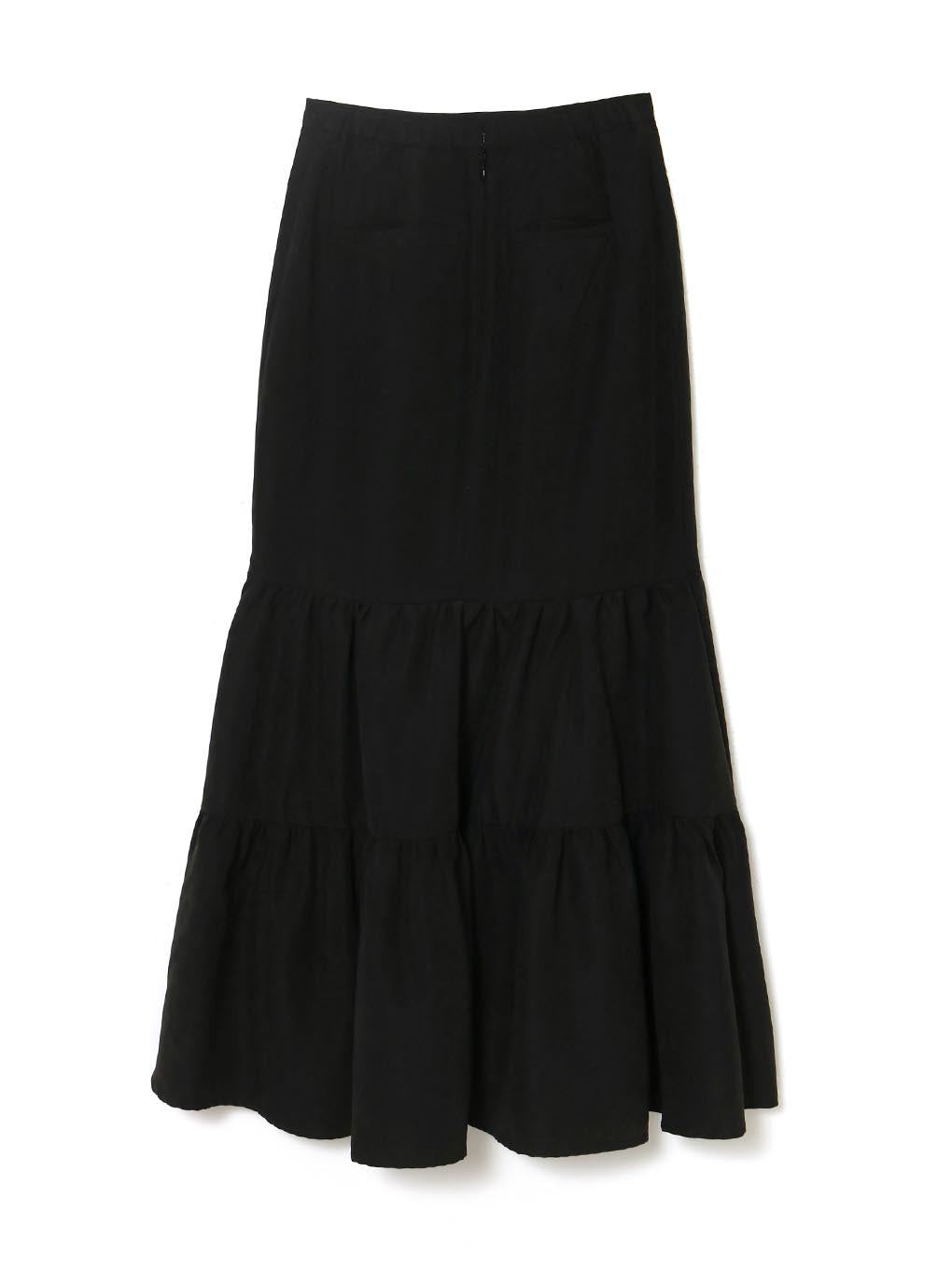 パソコンSサイズ Kiera tiered skirt スカート andmarry 黒 スカート