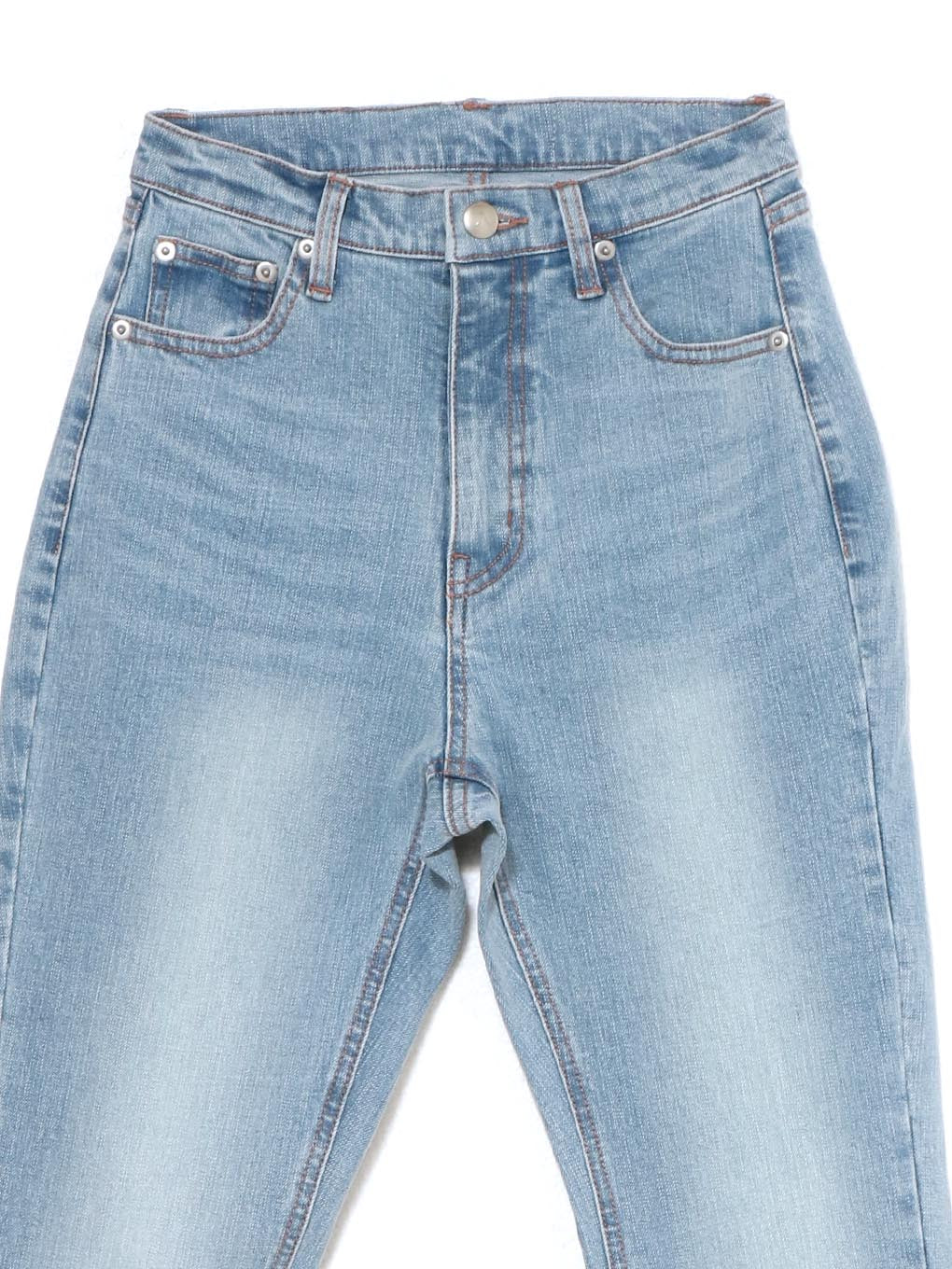 ANDMARY】Mary logo flare denim