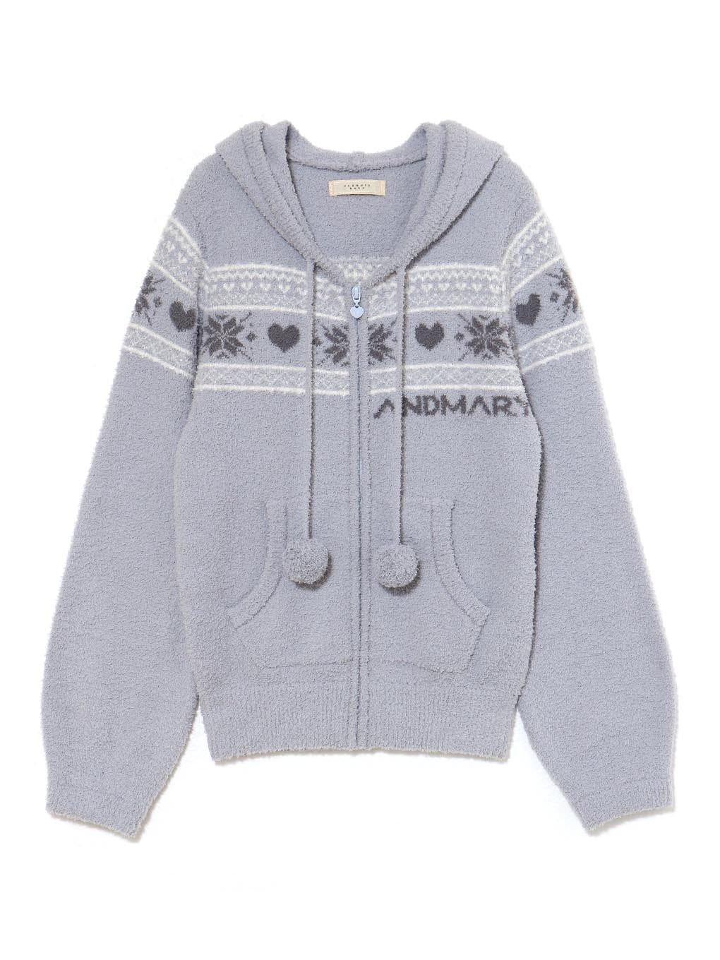 Eve knit nordic hoodie