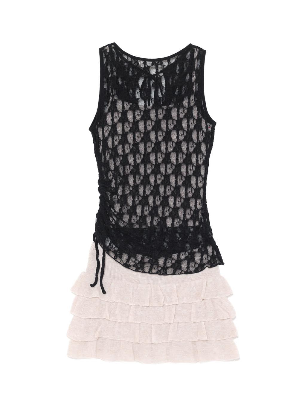 Sofia lace ribbon set up