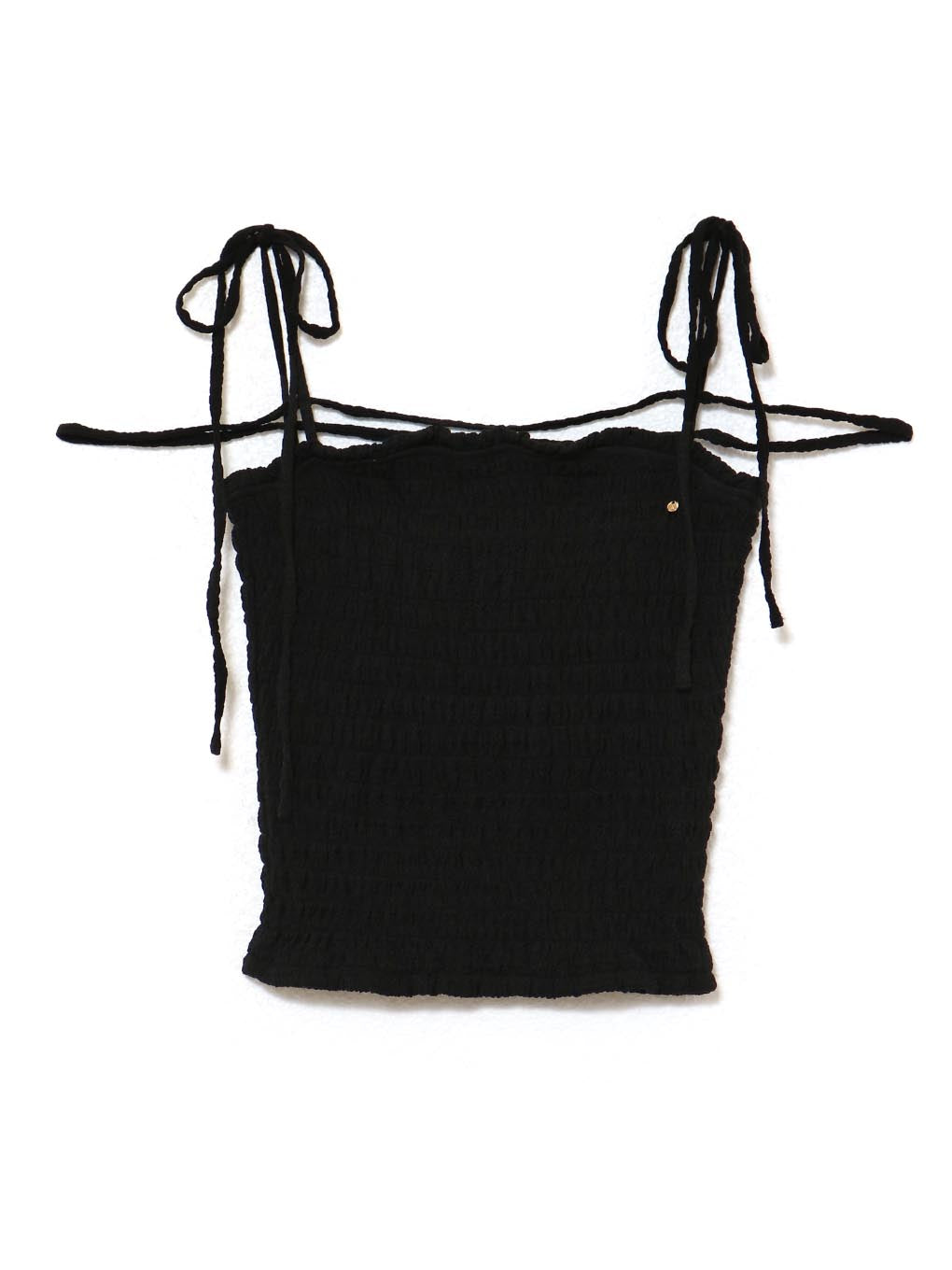 Shirring ribbon camisole