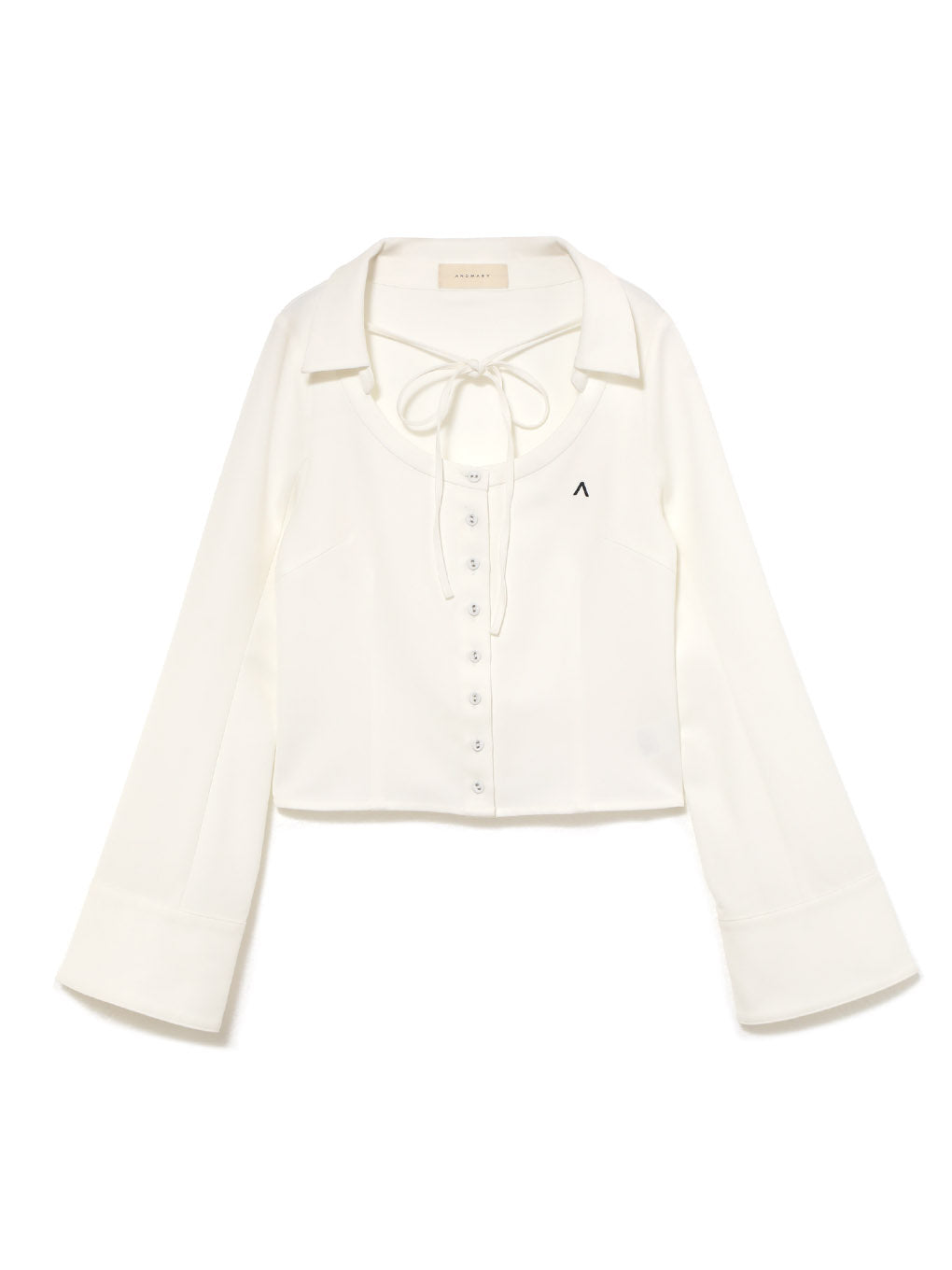 ANDMARY】Rachell check layered dress