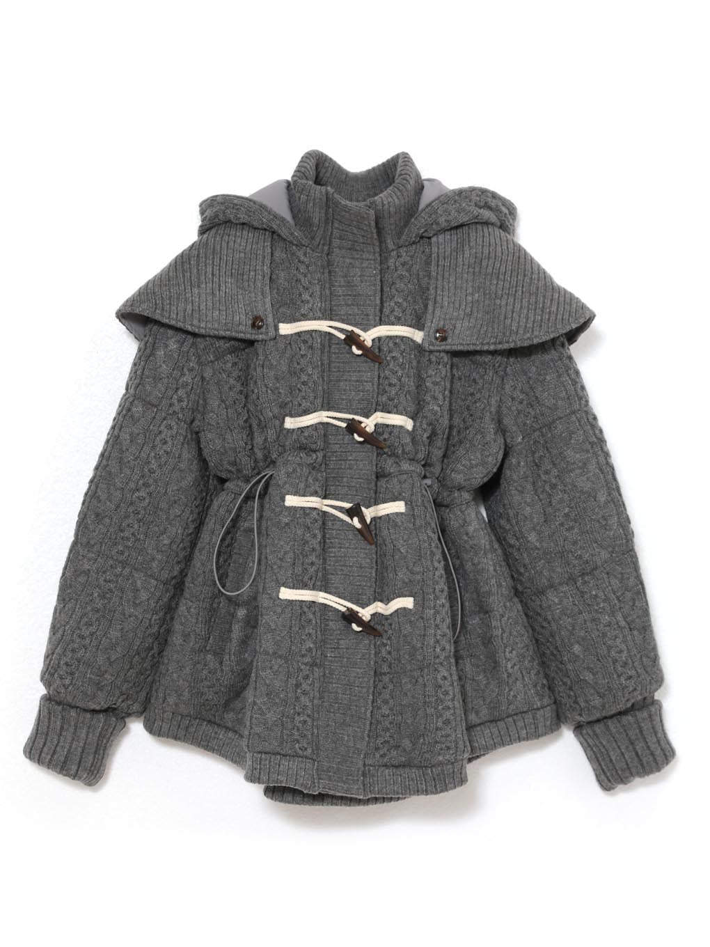 ANDMARY】Mary quilting knit jacket