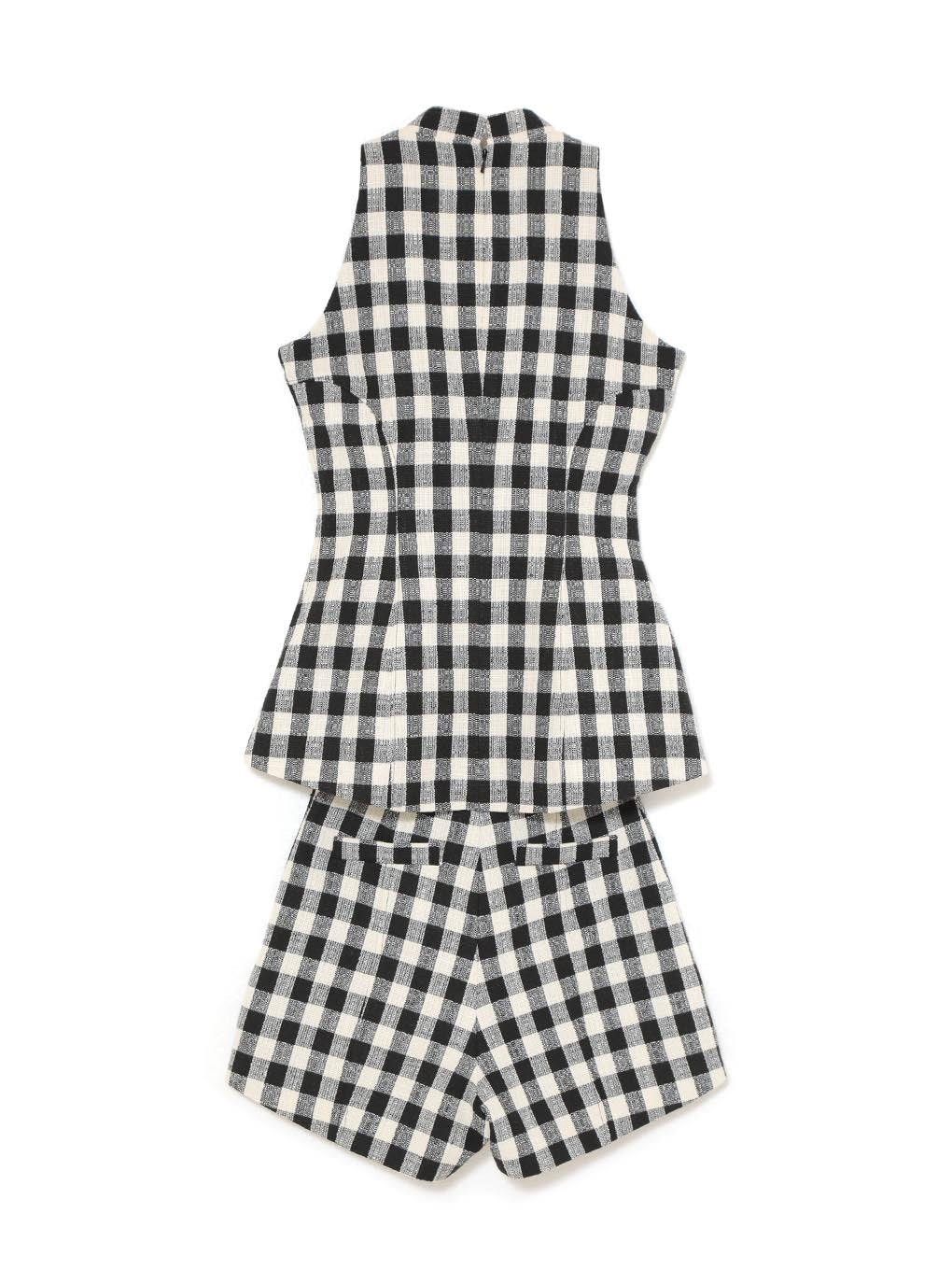 Abbie gingham check set up