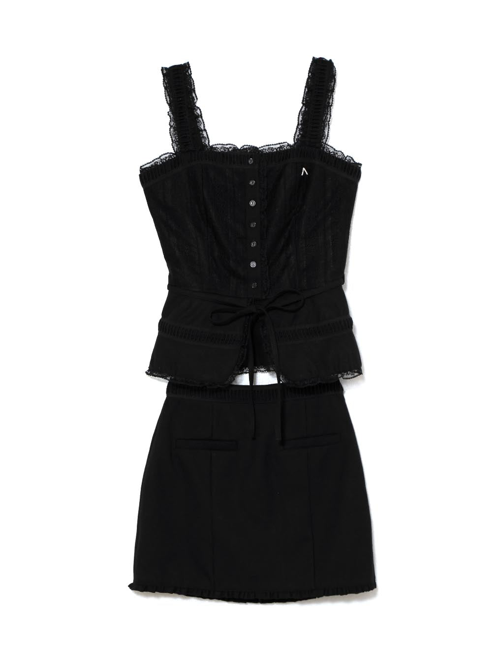 ANDMARY】Katie lace frill set up