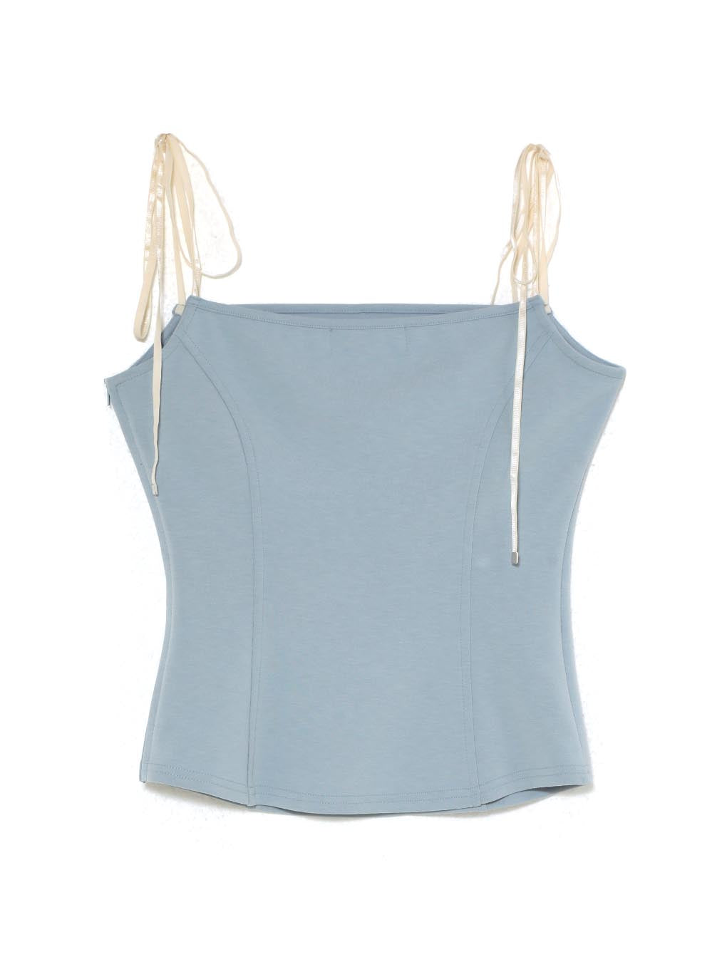 Luna charm ribbon camisole