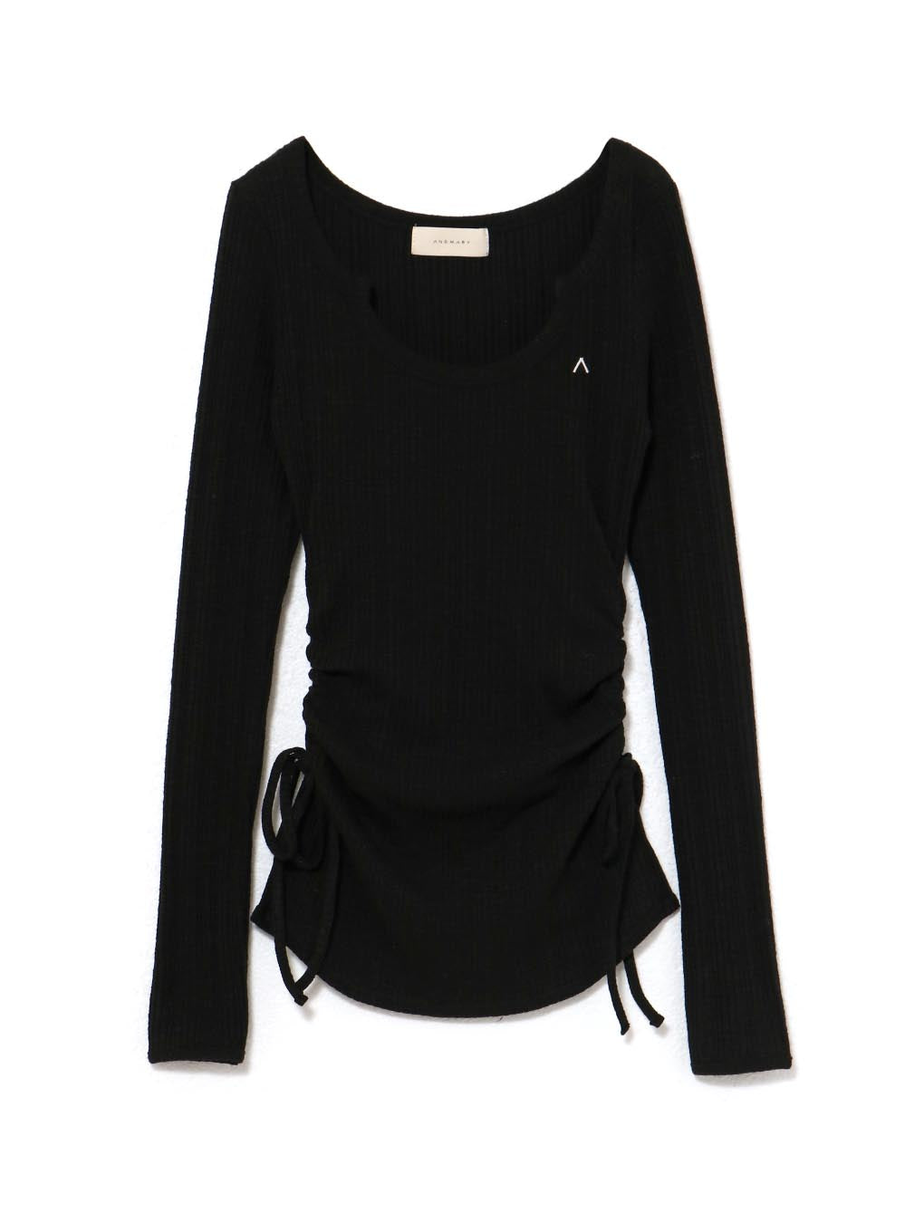 Lala shirring ribbon tops