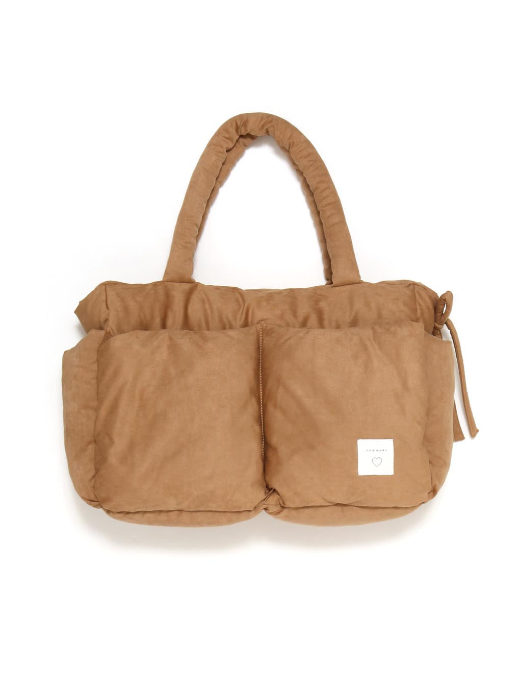 Mary quilting suede bag