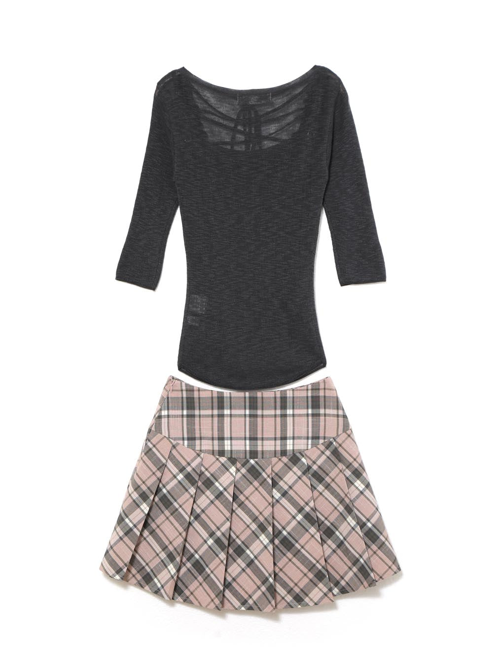 ANDMARY】Karlie check set up