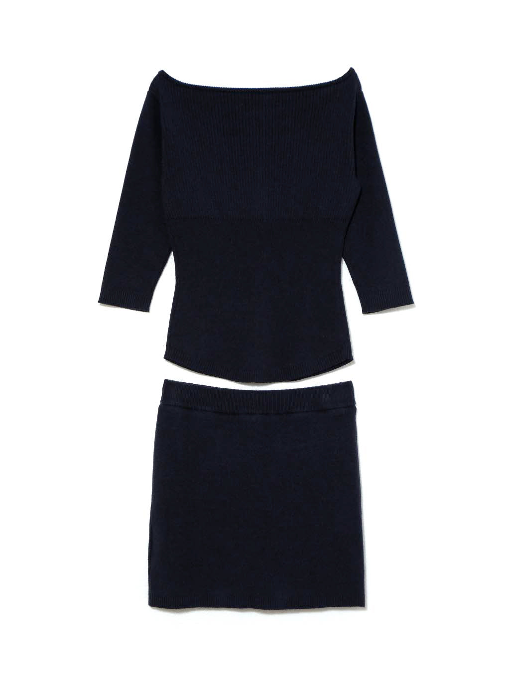 andmary Carina knit set アンドマリー ANDMARY】Carina slit dress