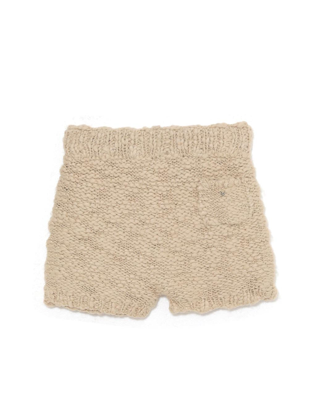 Fluffy handknit set up