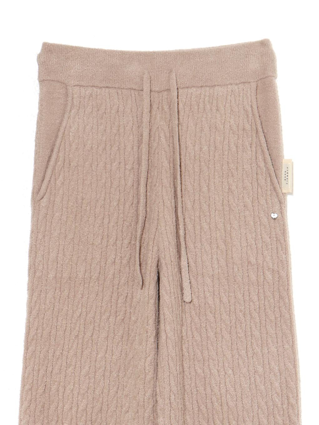 Sugar knit cable pants