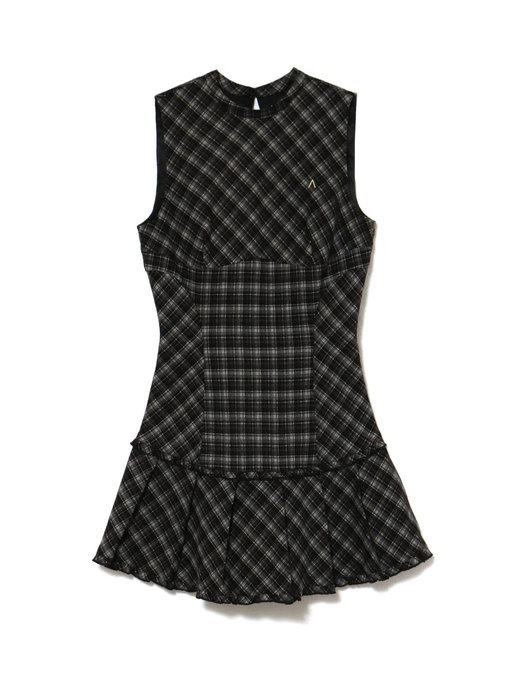Lulu check set mini dress