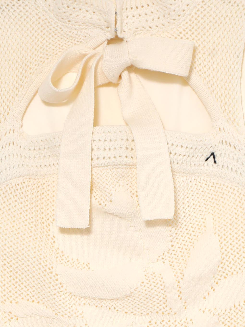 トップス andmary Violet ribbon tops white ANDMARY】Violet ribbon tops