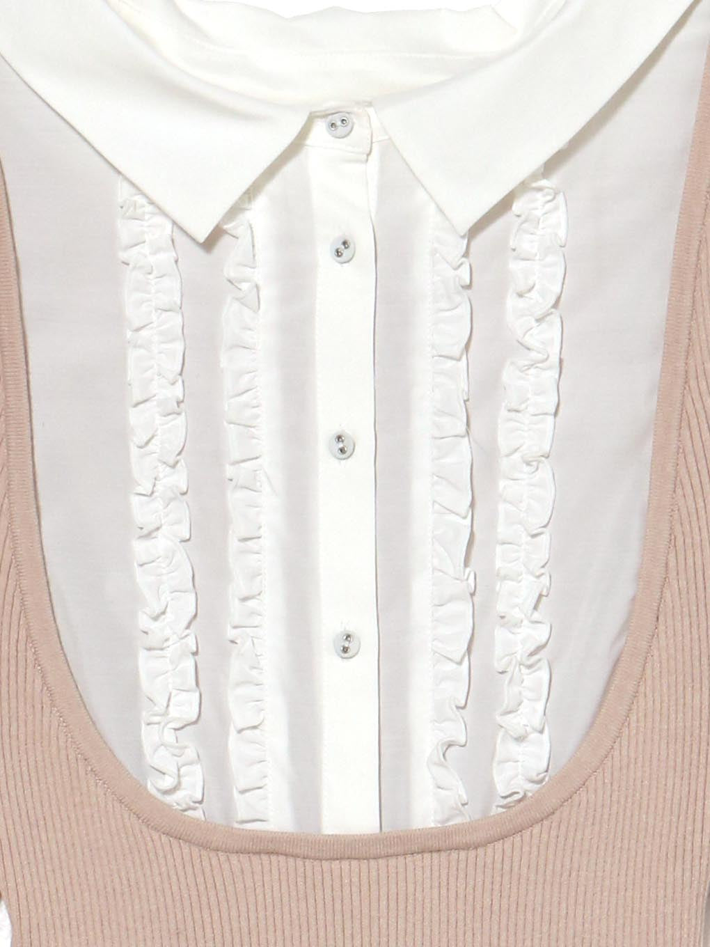 ANDMARY】Lotta frill mini dress