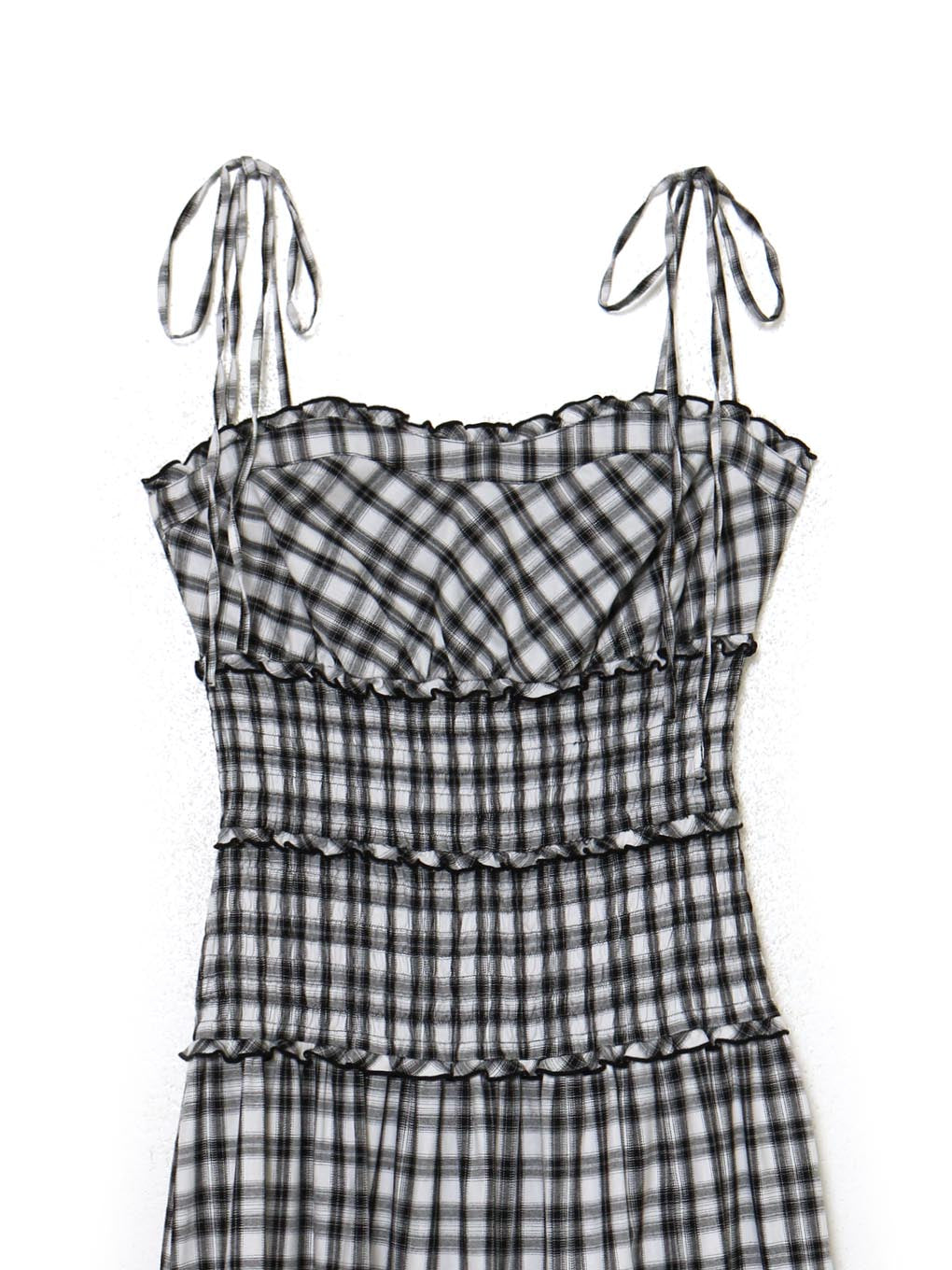 Audrey check dress