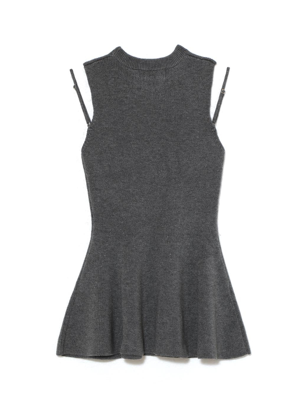 ANDMARY】Adel peplum knit tops