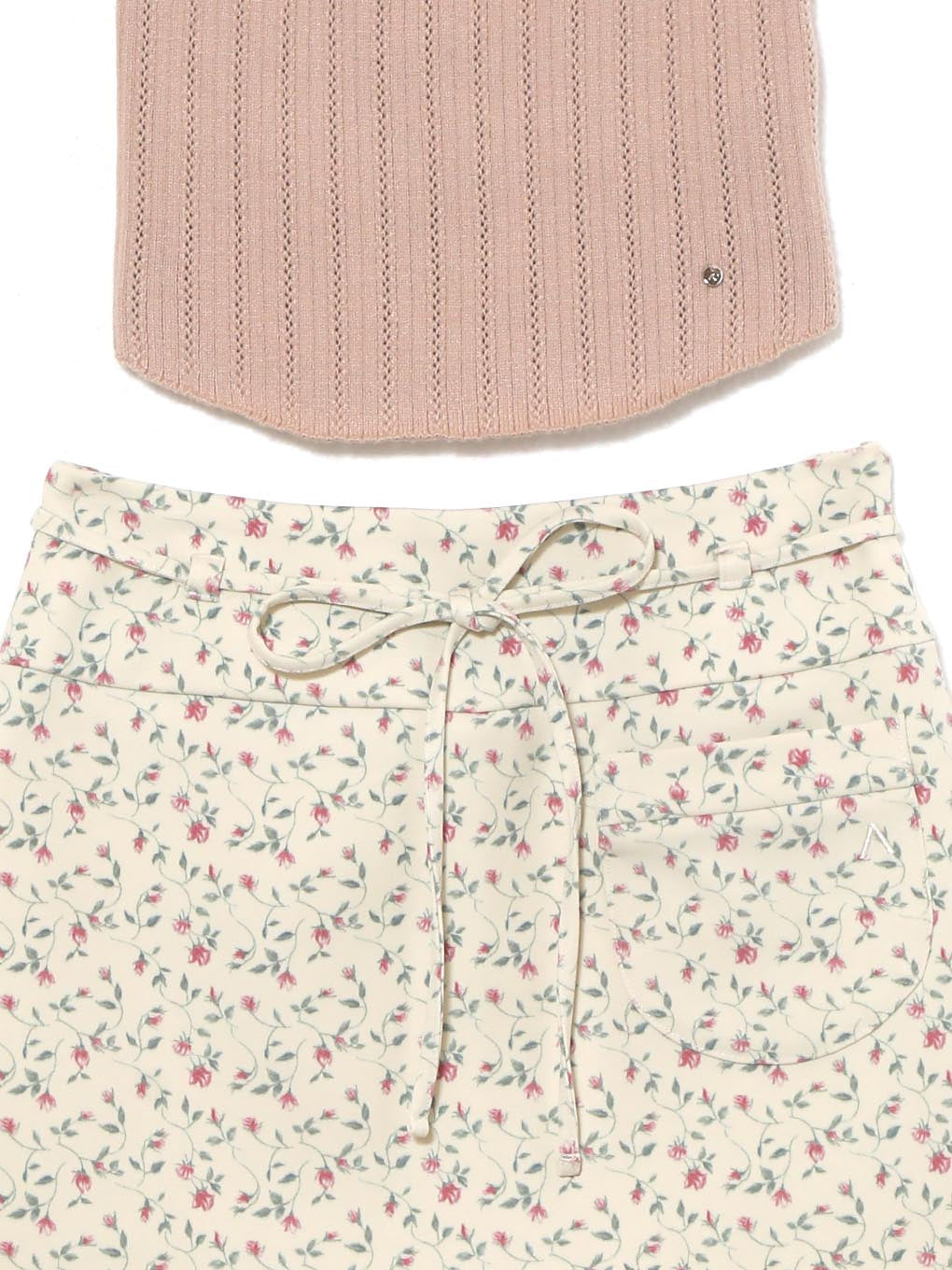 ワンピース andmary Liz flower set up S ANDMARY】Liz flower set up