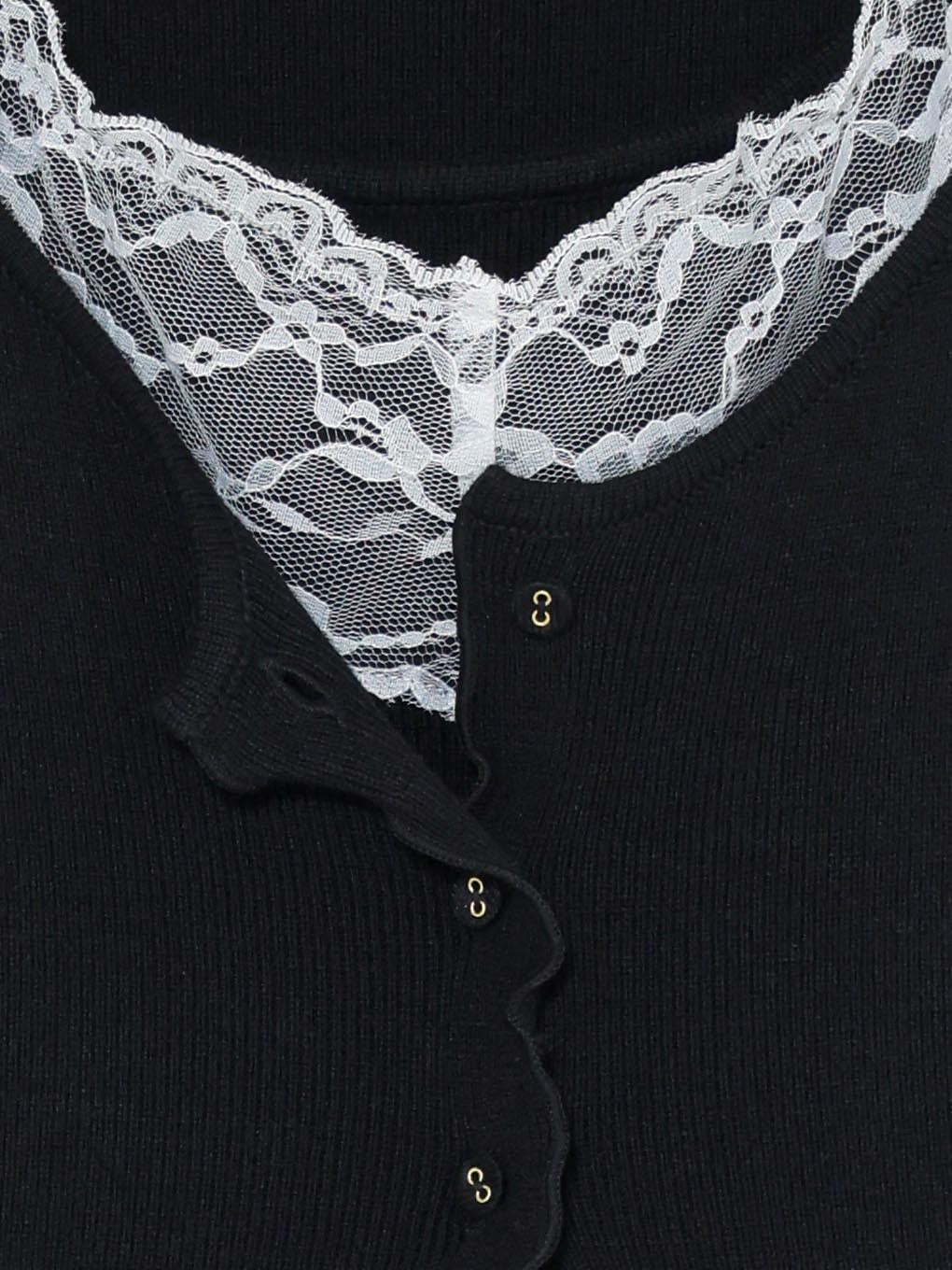 Wendy lace knit set up