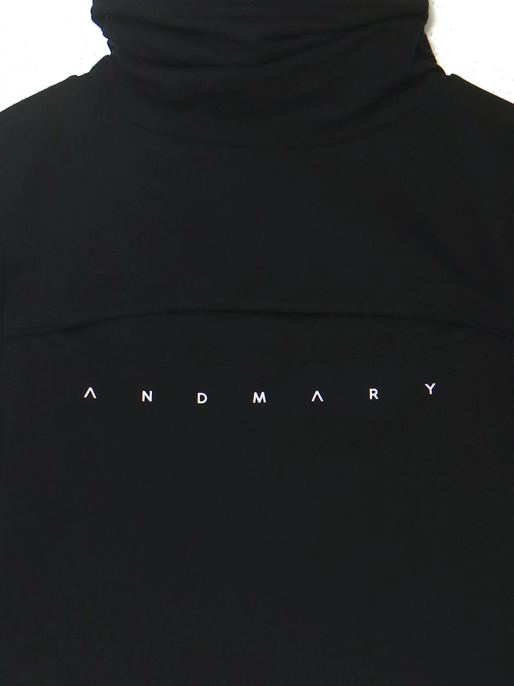 andmary Luna logo tops Blackトップス - カットソー(長袖/七分)
