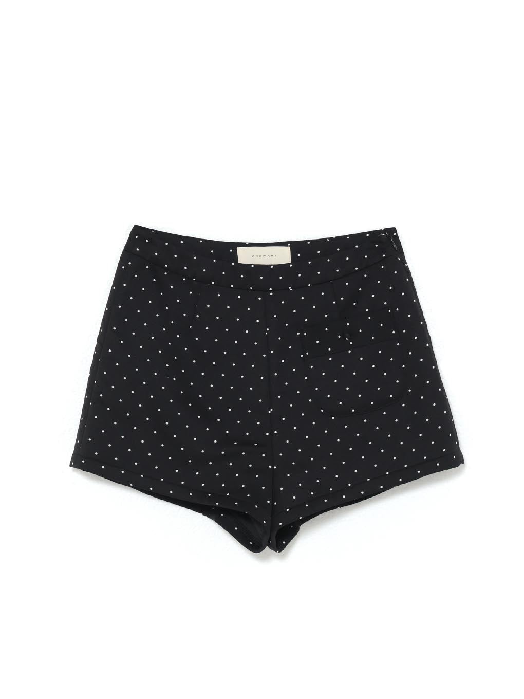 Dot balloon blouse set up