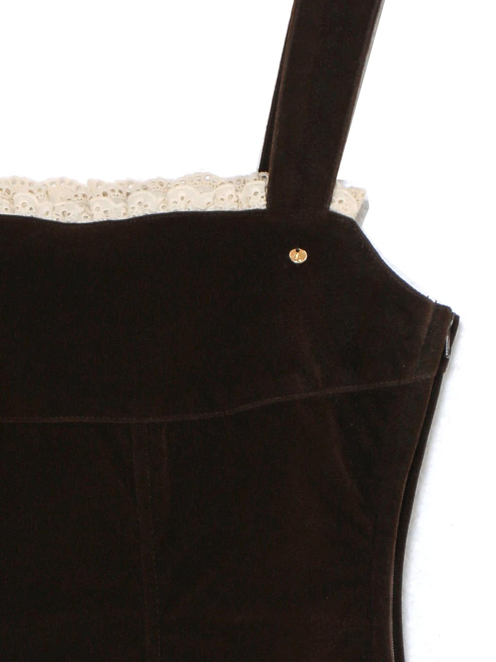 Velour frill tops