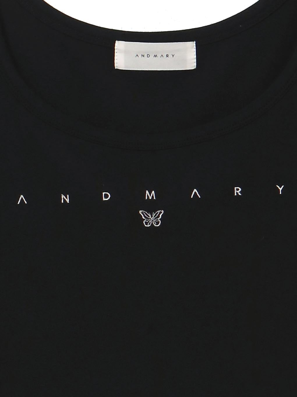 ANDMARY】Luna logo tops