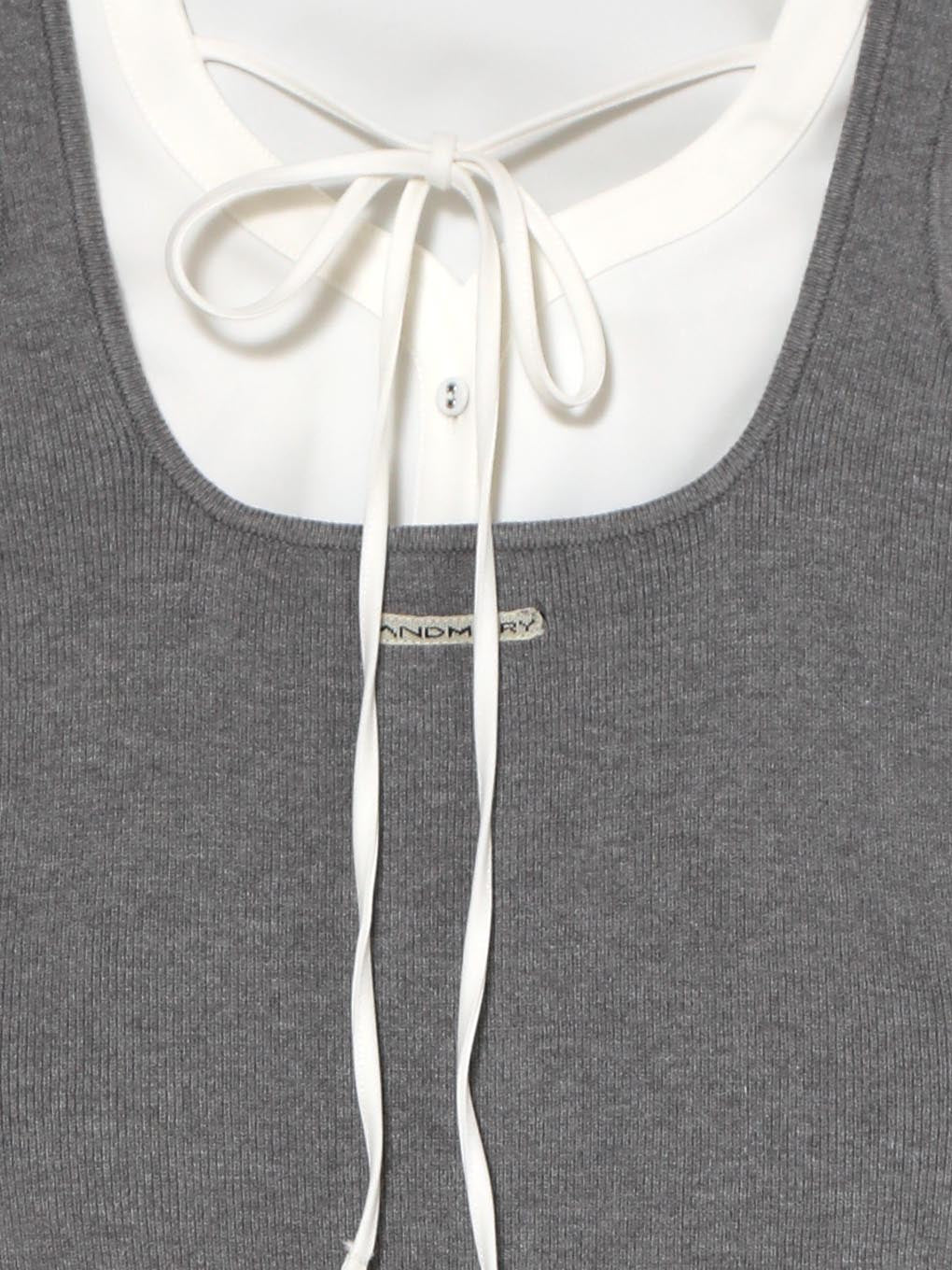 トップス andmary Carlie logo set up ANDMARY】Carlie logo set up