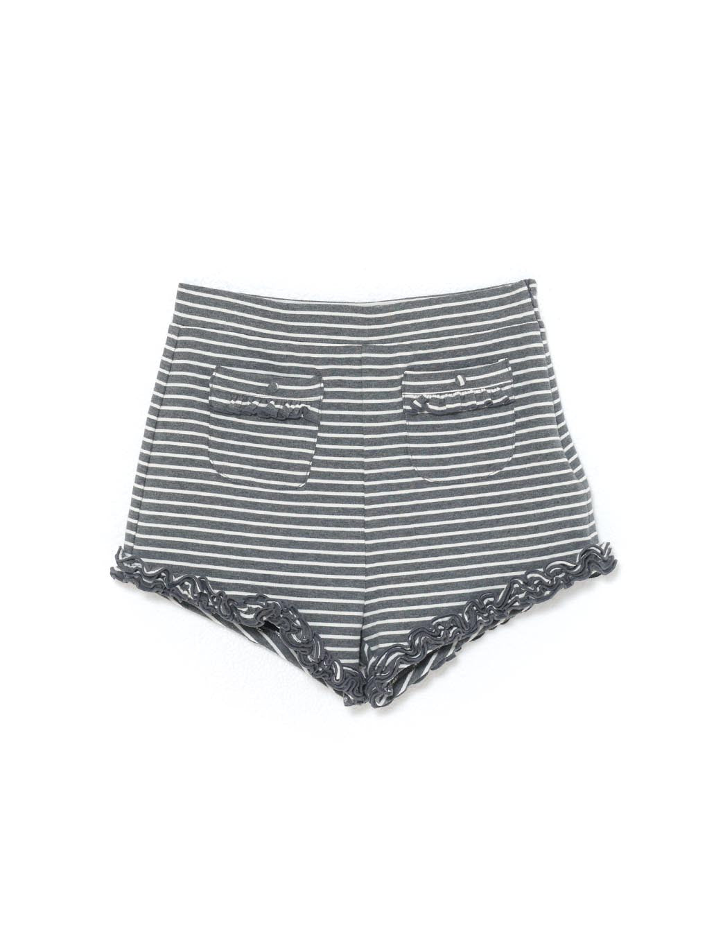 Alice ribbon frill mini pants set up