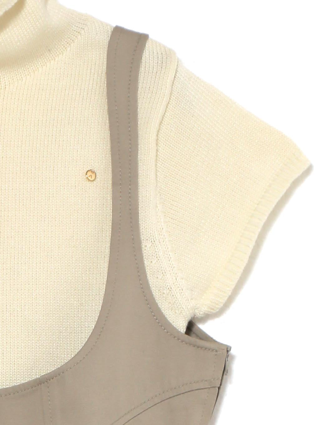 ワンピース andmary Judy pleats salopette set up ANDMARY】Judy pleats salopette set up