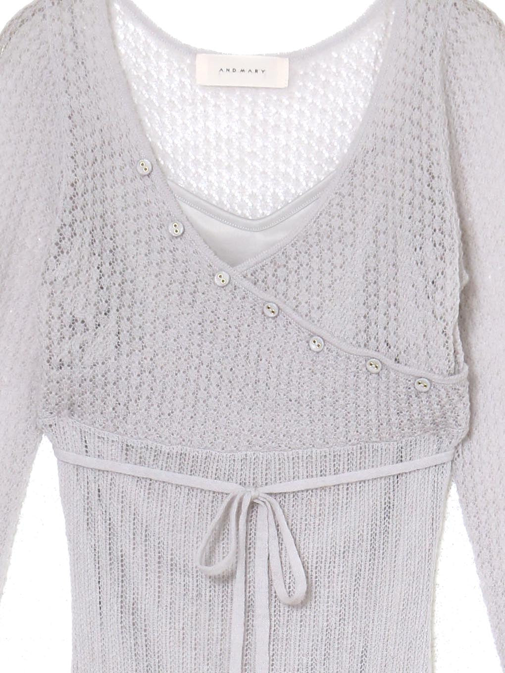 ANDMARY】Bella seethrough knit dress
