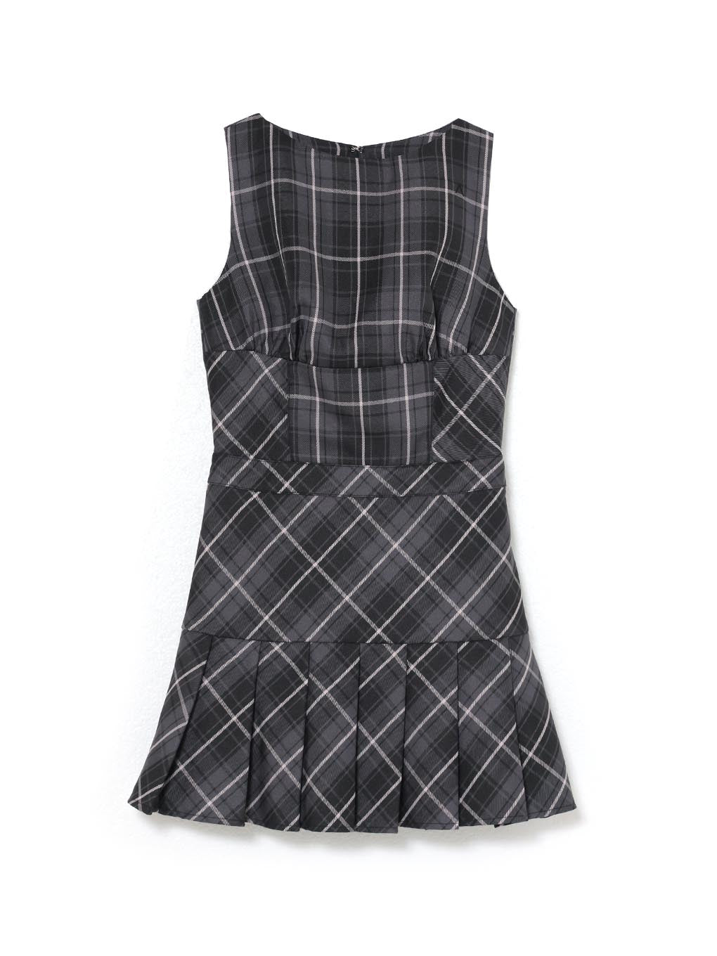 Donna check mini dress