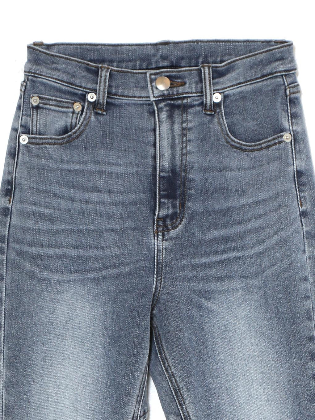 ANDMARY】Heart hip highwaist flare denim