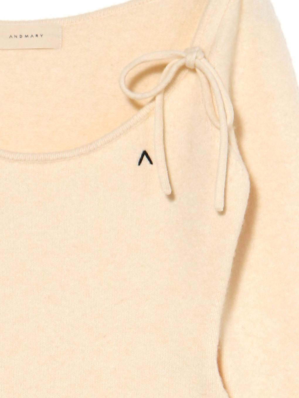 ANDMARY】Flower knit set up