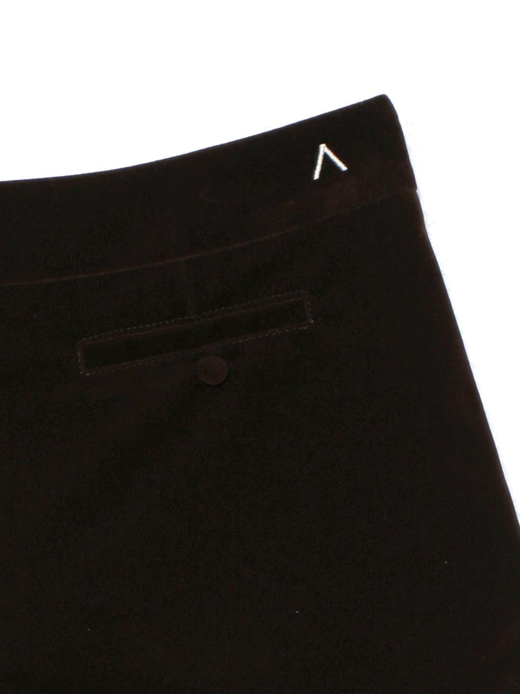 Velour mini pants