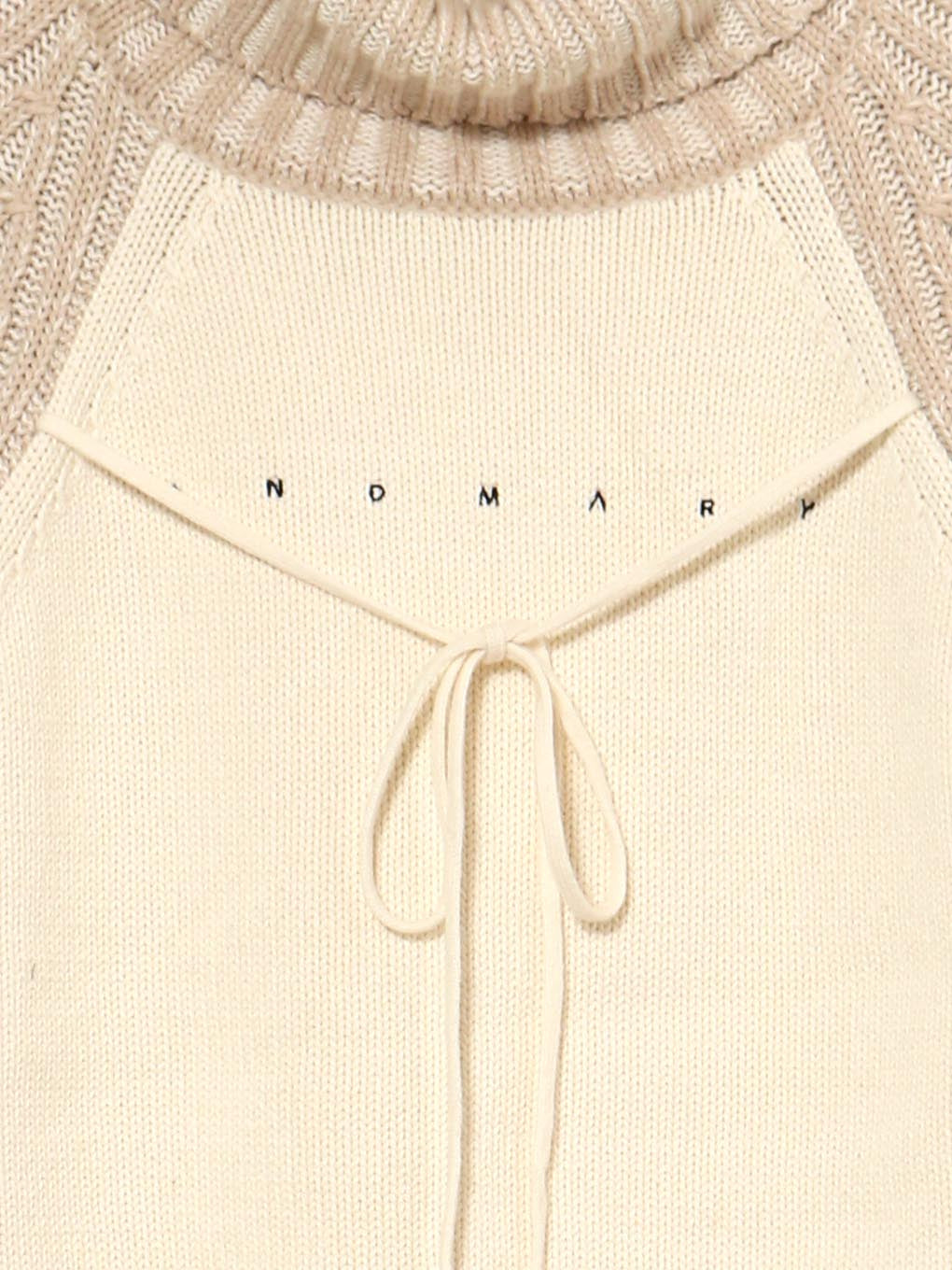 Mary logo loose knit set up