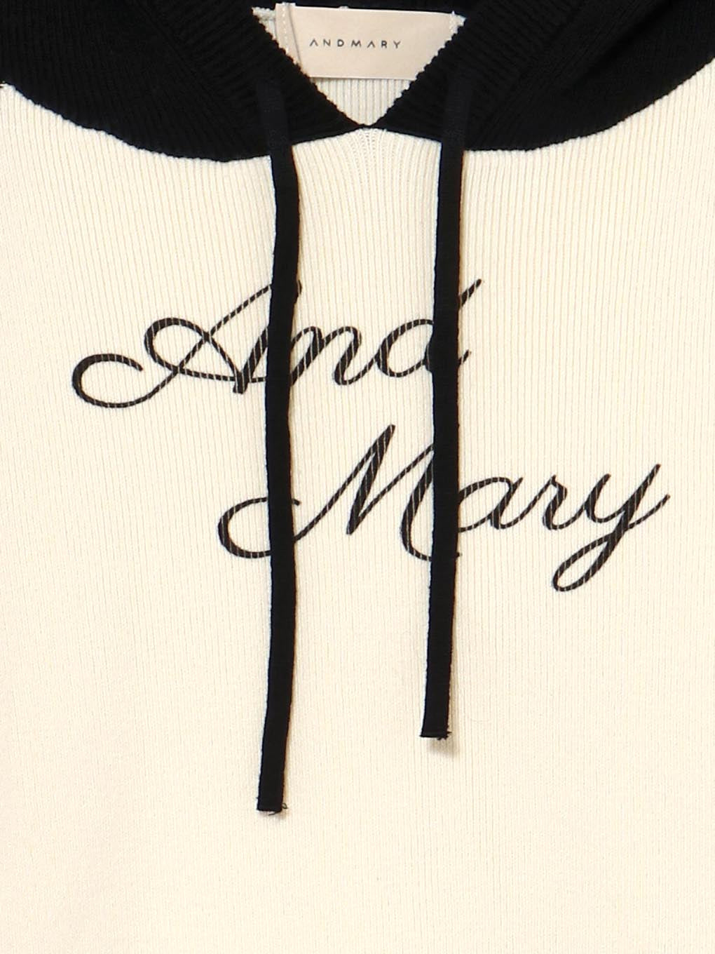 ANDMARY】Letter mary logo tops