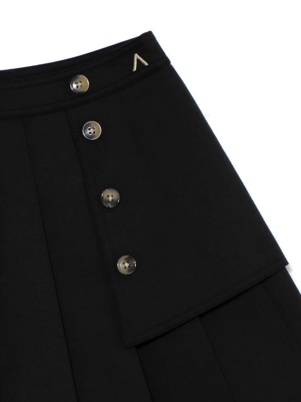 ANDMARY】Trench pleats mini skirt