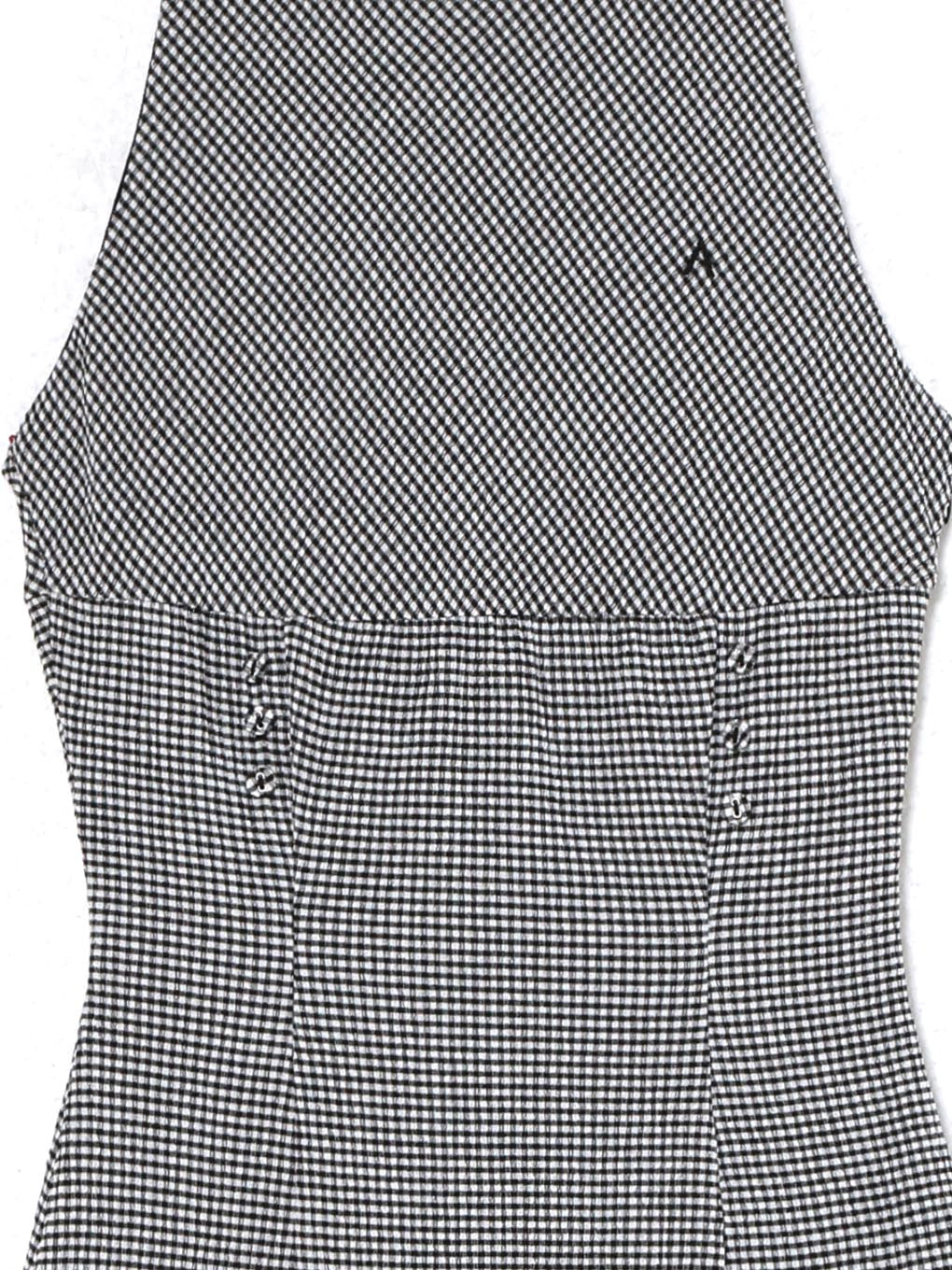 Daisy gingham long dress