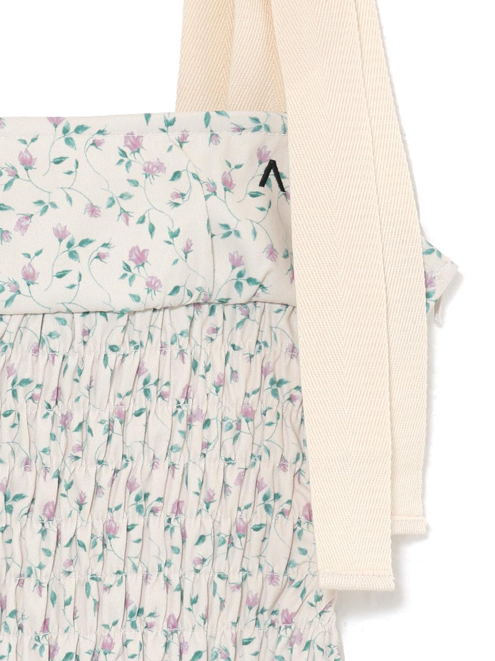 ANDMARY】Flora ribbon mini dress