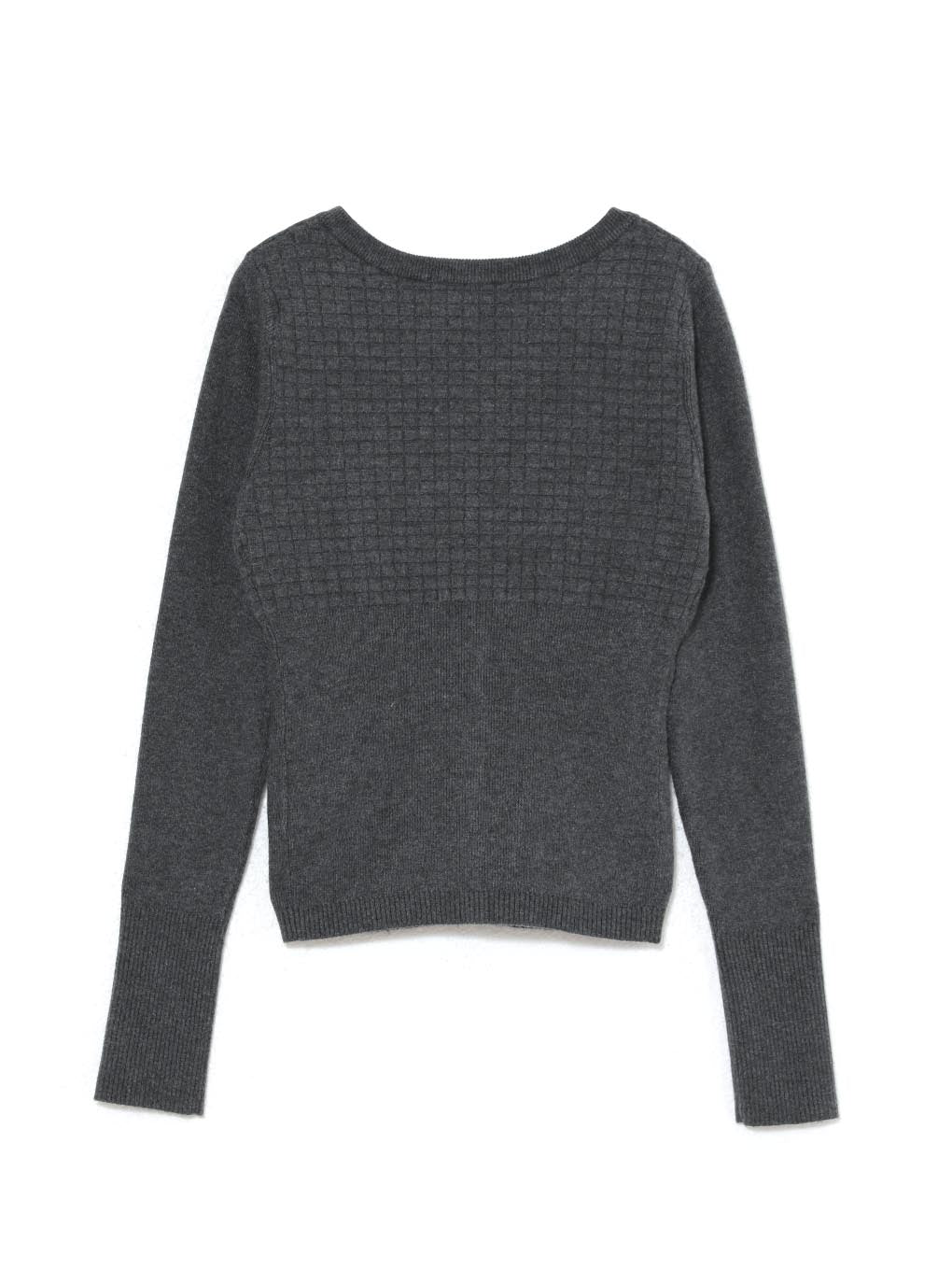 Waffle cardigan set tops