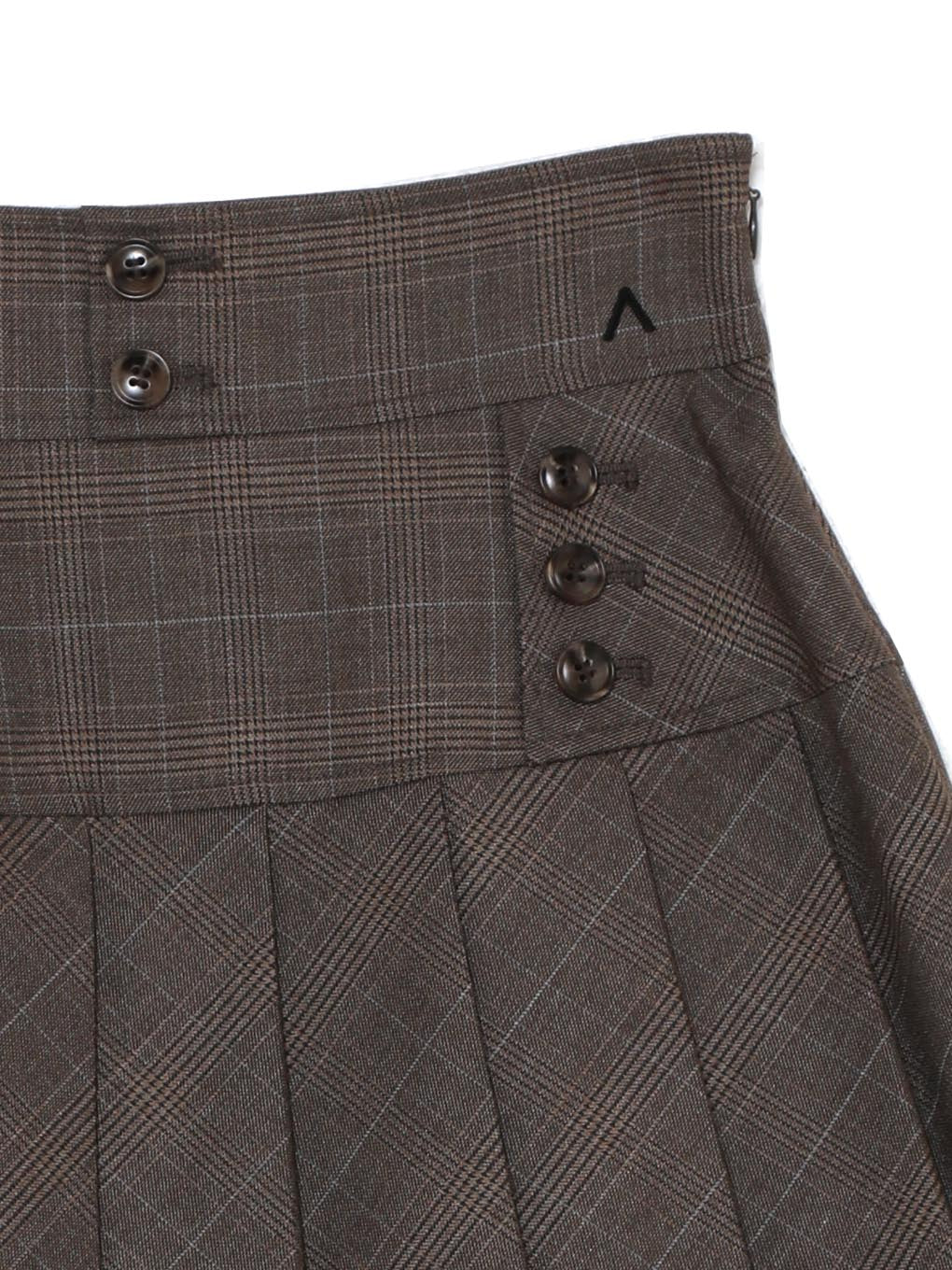 ANDMARY】Chloe check mini skirt