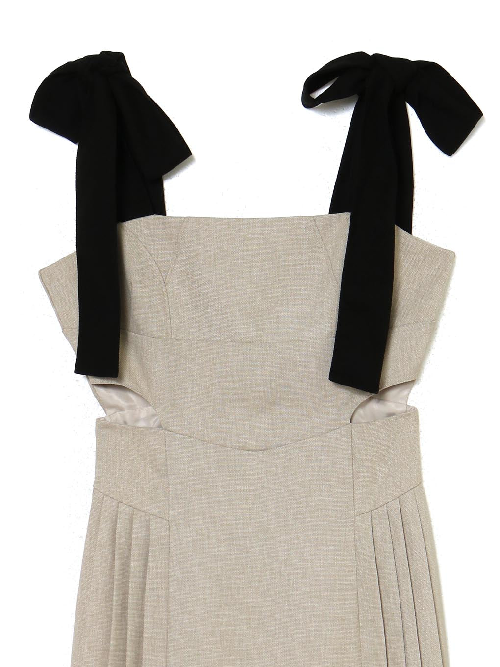 ANDMARY】Ann ribbon pleats dress