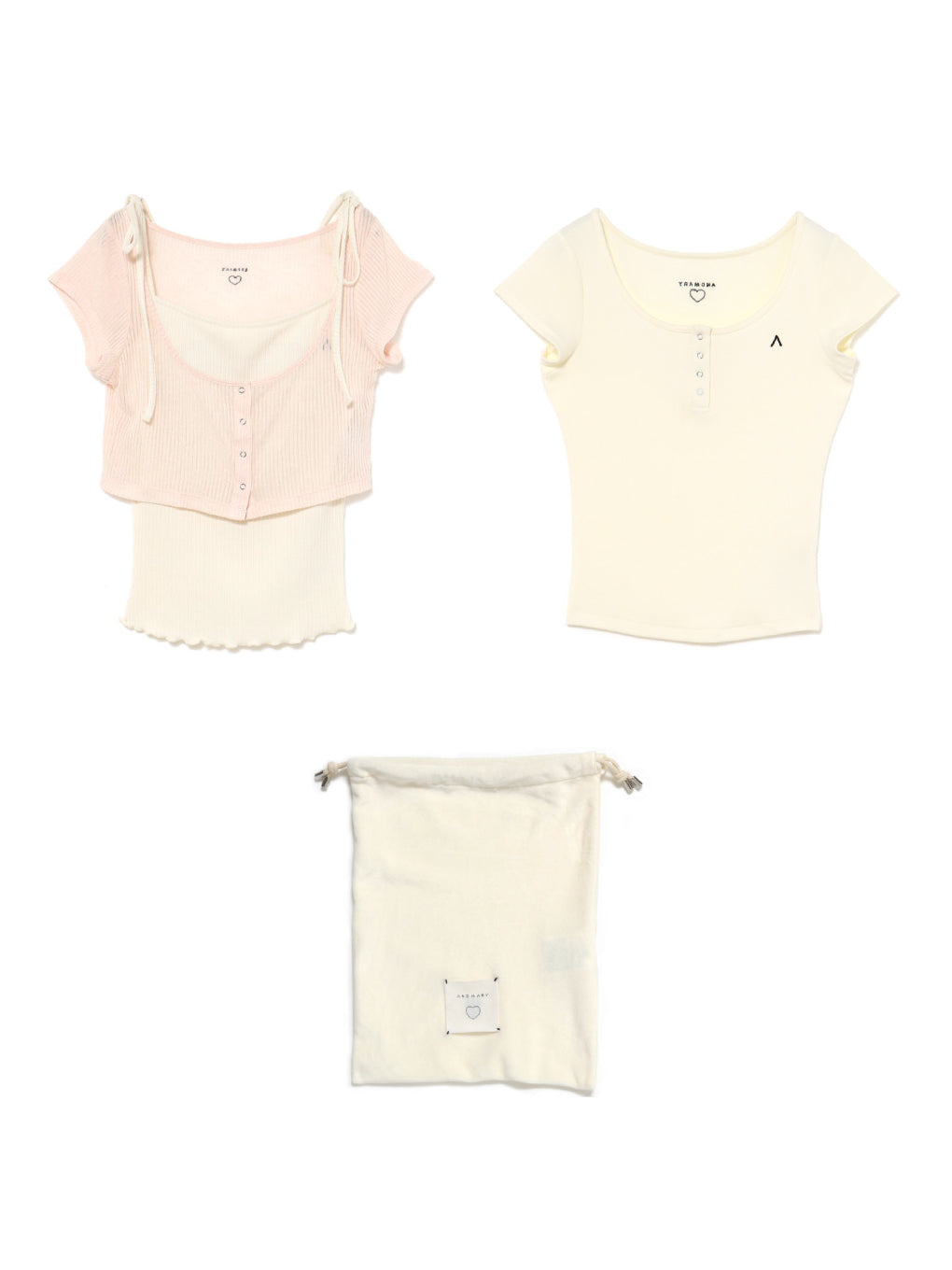 ANDMARY】Mary tops set